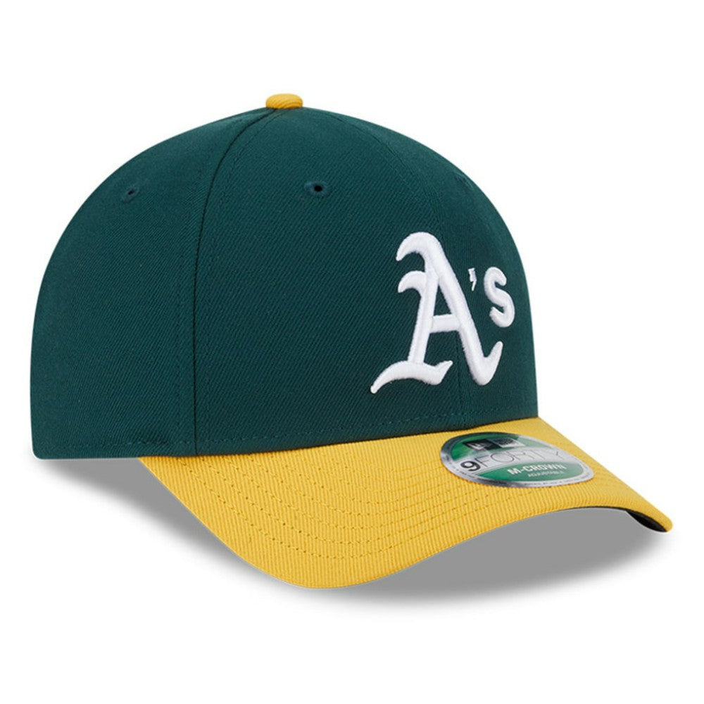 Athletics Player Replica 9FORTY Adjustable Hat - Green/Gold | New Era