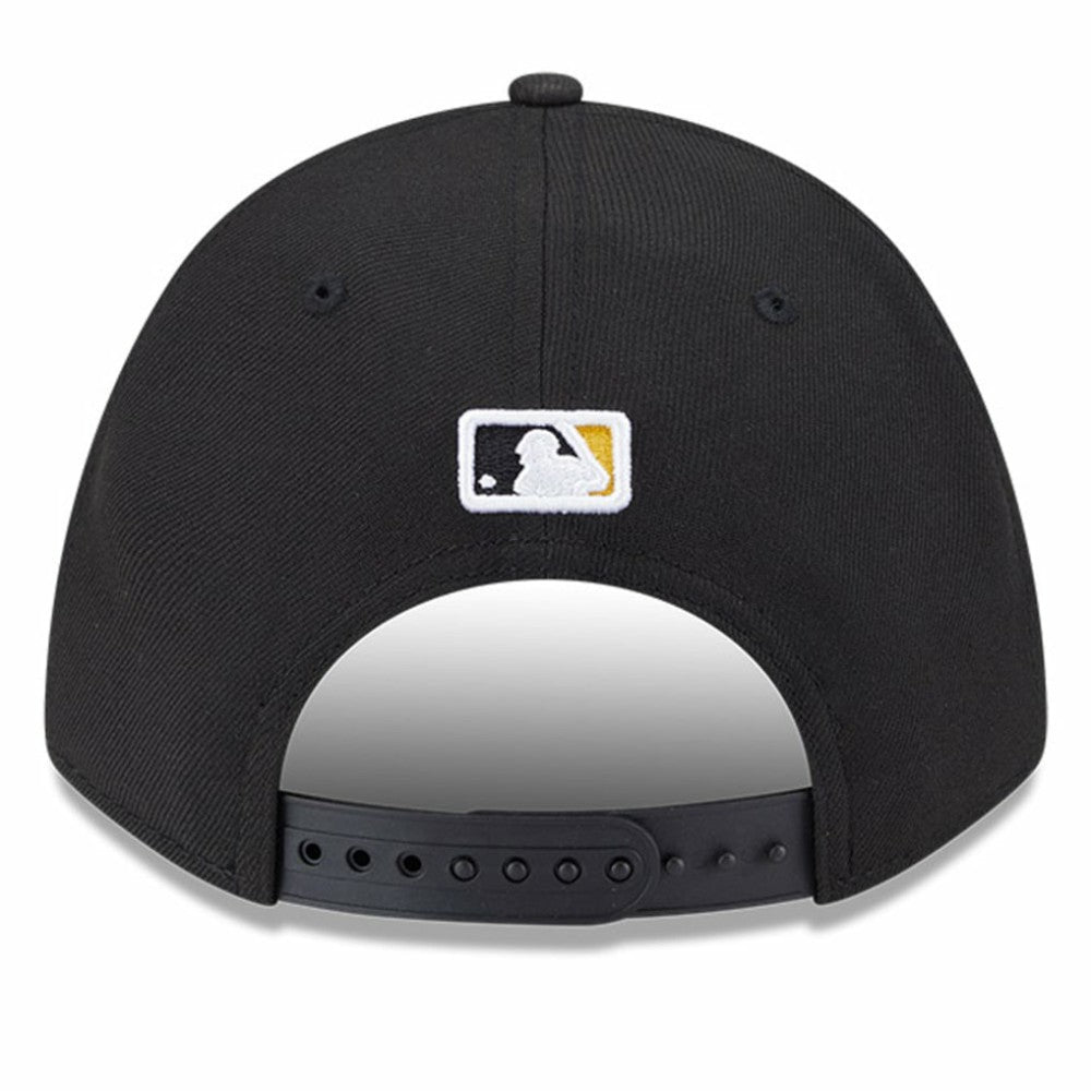 Pittsburgh Pirates Player Replica 9FORTY Adjustable Hat - Black | New Era