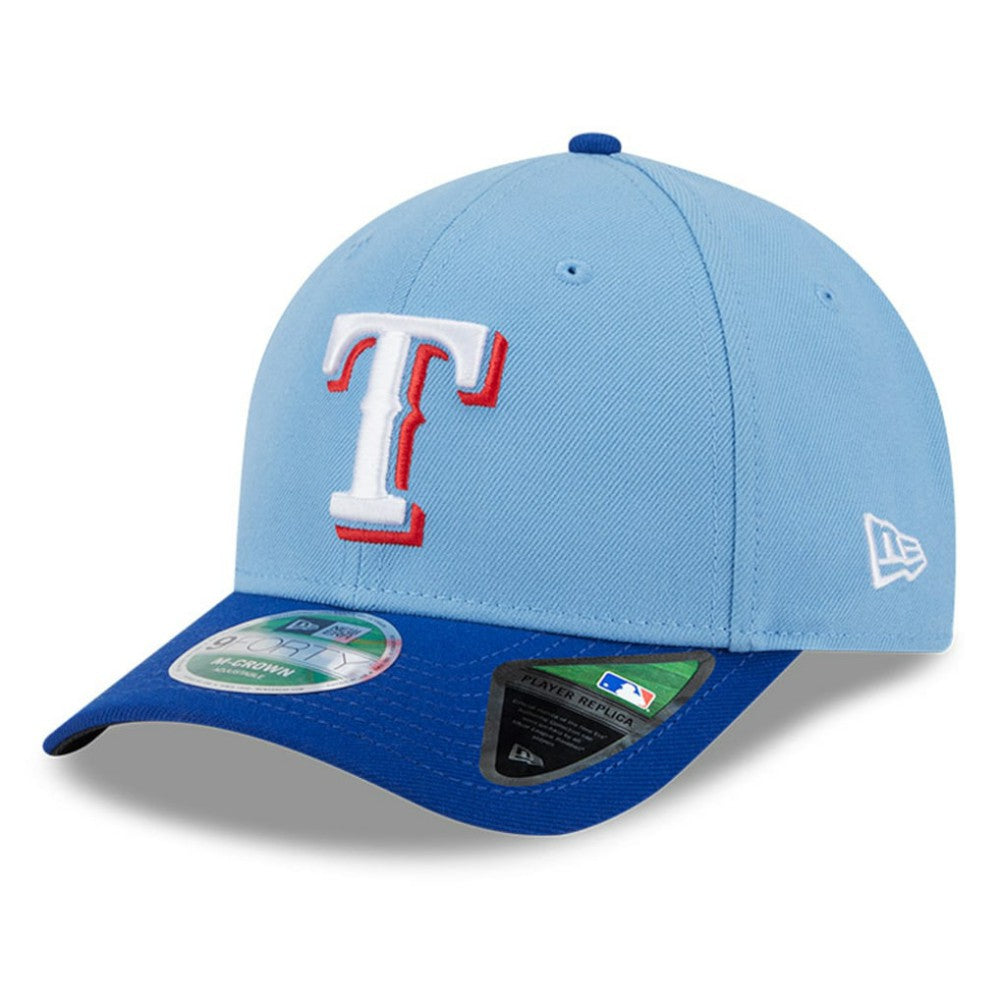 Texas Rangers Player Replica 9FORTY Adjustable Hat - Light Blue | New Era