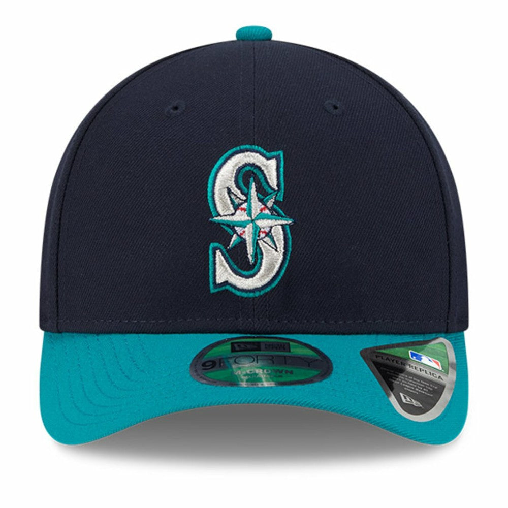 Seattle Mariners Player Replica 9FORTY Adjustable Hat - Navy | New Era