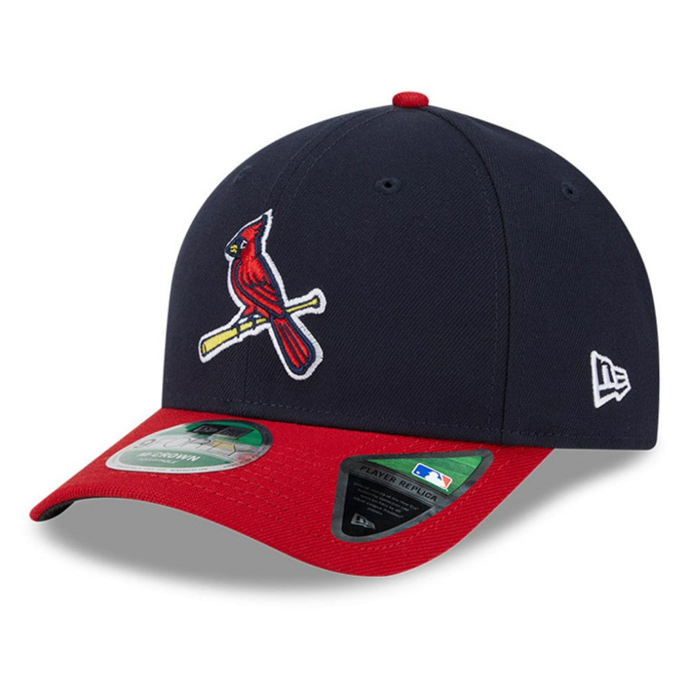 St. Louis Cardinals Player Replica 9FORTY Adjustable Hat - Navy/Red | New Era