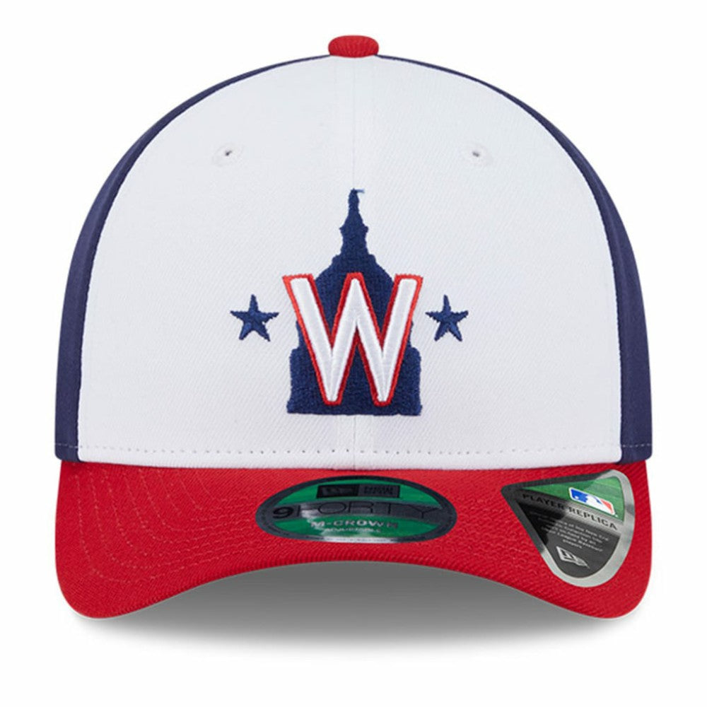 Washington Nationals Player Replica 9FORTY Adjustable Hat - White | New Era