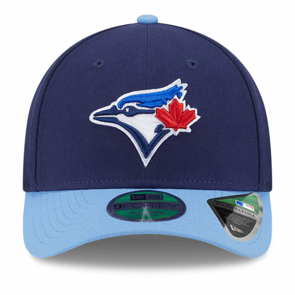 Toronto Blue Jays Player Replica 9FORTY Adjustable Hat - Navy/Powder Blue | New Era