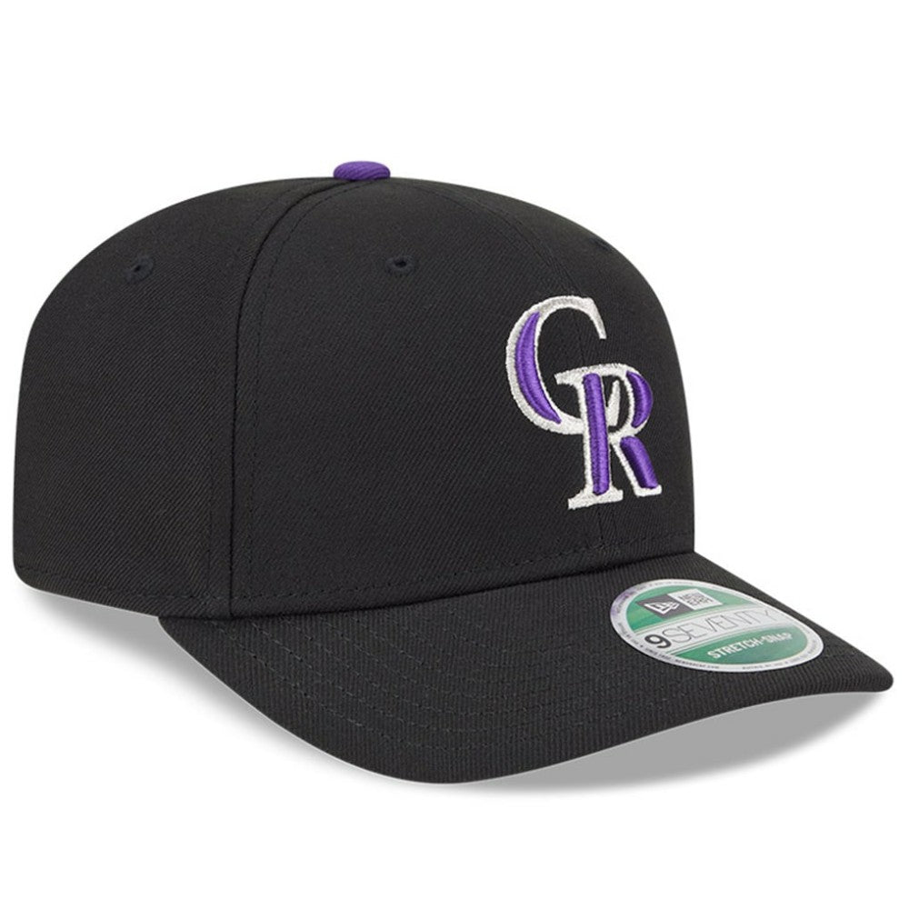Colorado Rockies Player Replica 9SEVENTY Adjustable Hat - Black | New Era