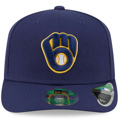 Milwaukee Brewers Player Replica 9SEVENTY Adjustable Hat - Navy | New Era