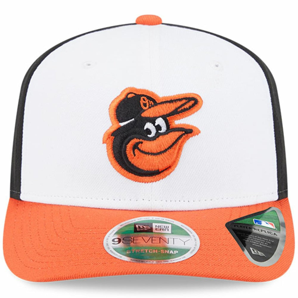 Baltimore Orioles Player Replica 9SEVENTY Adjustable Hat - Black/Orange | New Era