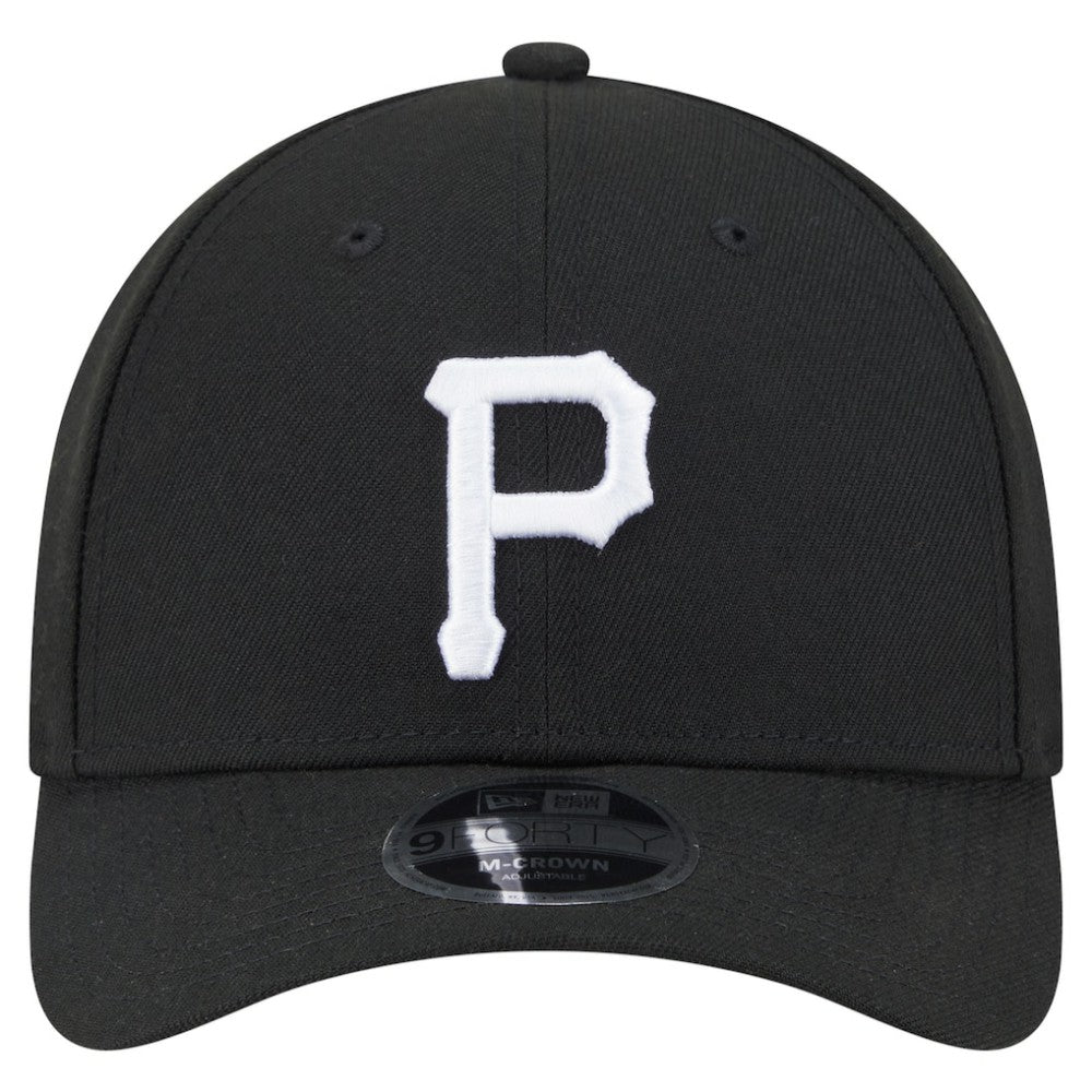 Pittsburgh Pirates Player Replica 9FORTY Adjustable Hat - Black | New Era