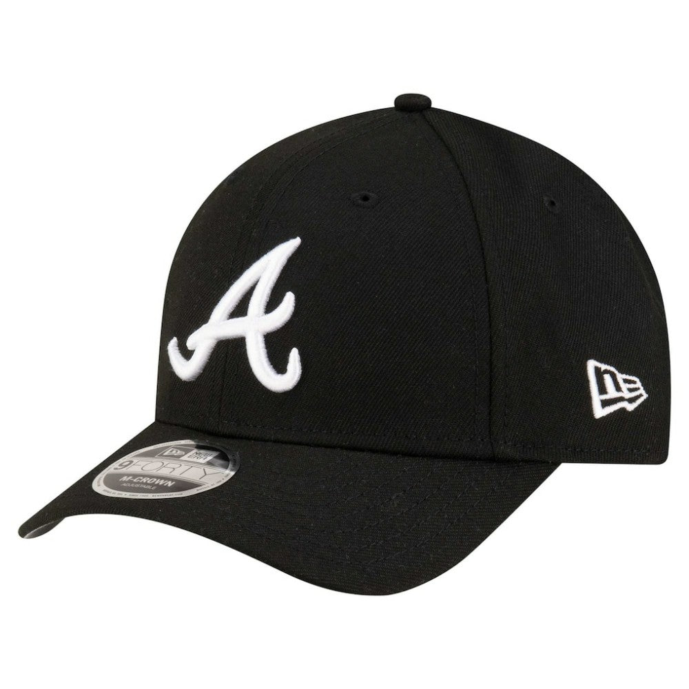 Atlanta Braves Player Replica 9FORTY Adjustable Hat - Black | New Era