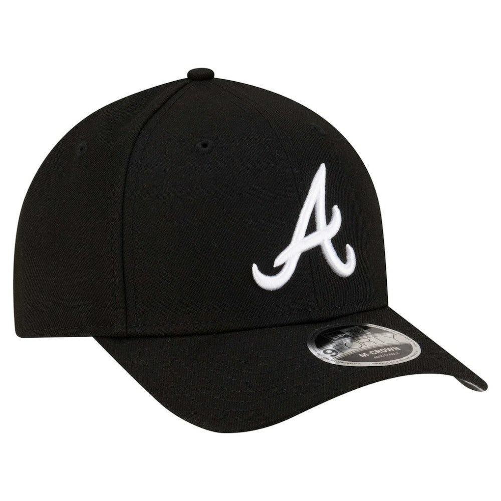 Atlanta Braves Player Replica 9FORTY Adjustable Hat - Black | New Era