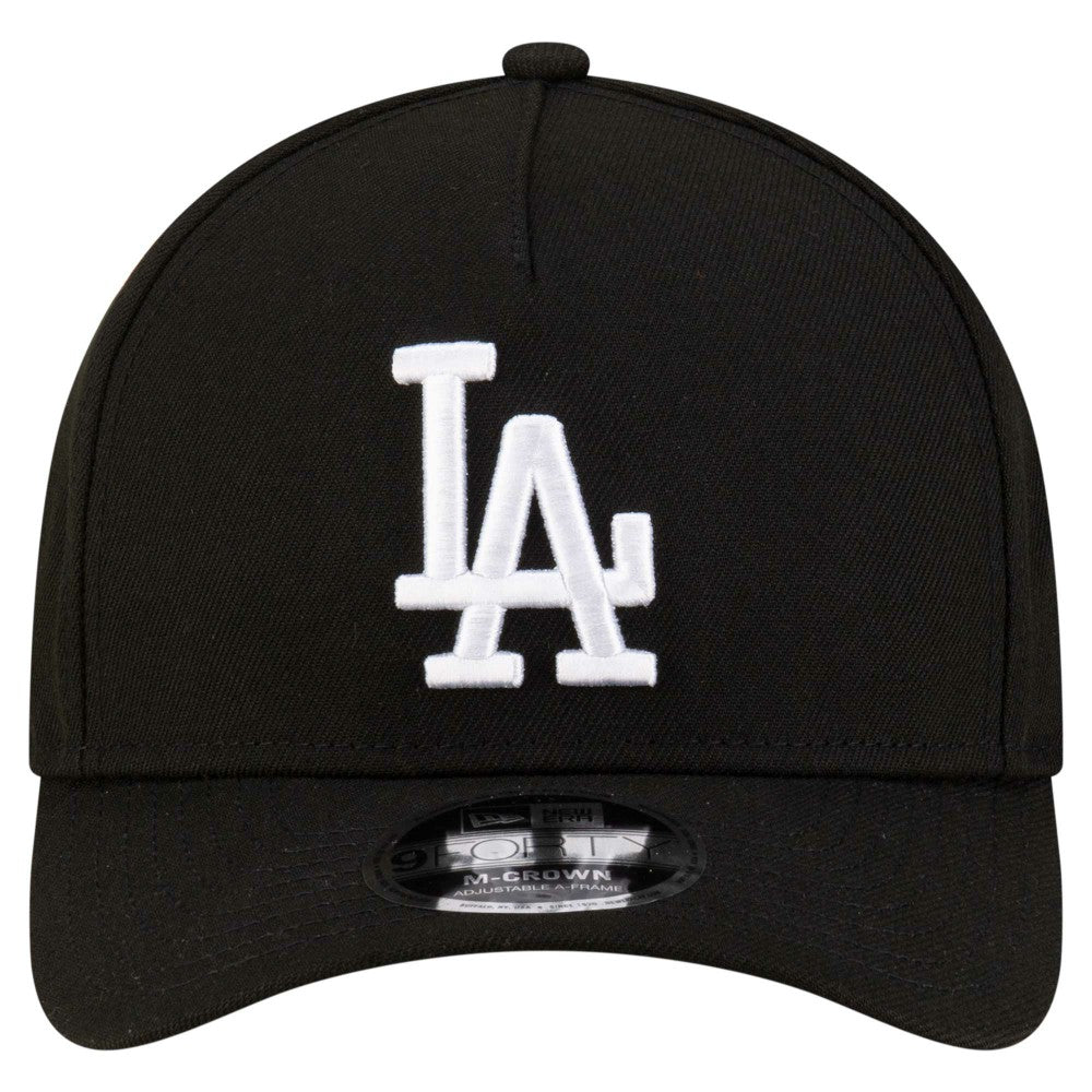Los Angeles Dodgers Player Replica 9FORTY Adjustable Hat - Black | New Era