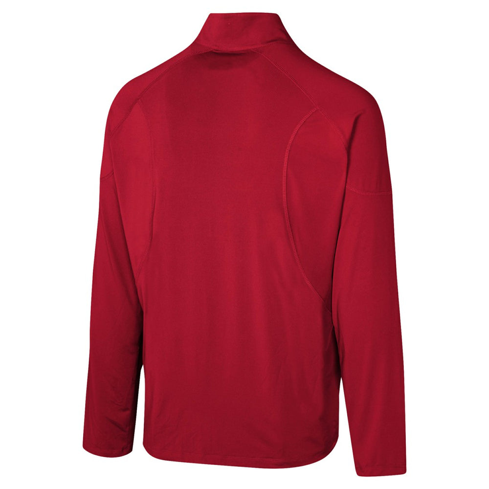 Tampa Bay Buccaneers Grind Iron Quarter-Zip Top - Red on sale