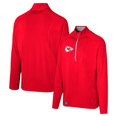 Kansas City Chiefs Grind Iron Quarter-Zip Top - Red on sale