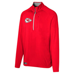 Kansas City Chiefs Grind Iron Quarter-Zip Top - Red on sale
