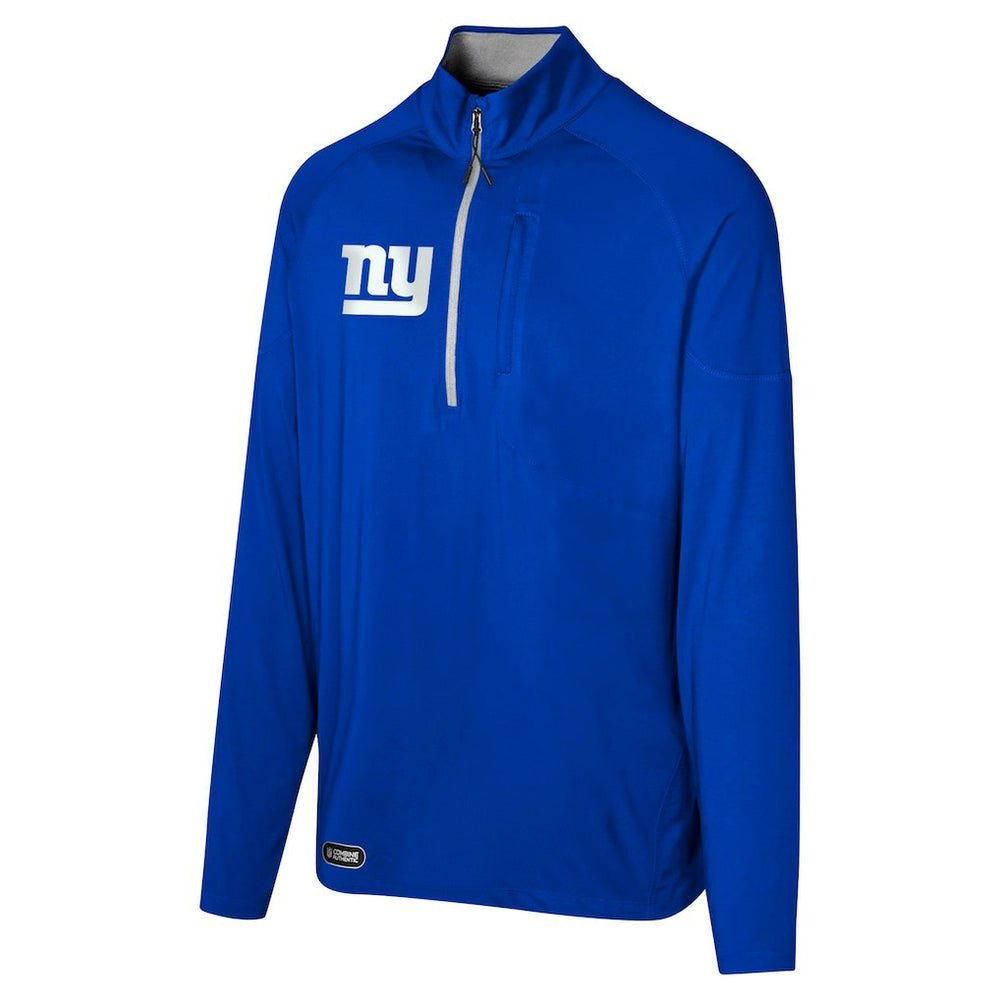 New York Giants Grind Iron Quarter-Zip Top - Royal outlet