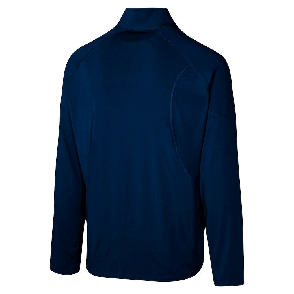 New England Patriots Grind Iron Quarter-Zip Top - Navy on sale