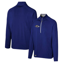 Baltimore Ravens Grind Iron Quarter-Zip Top - Purple cheap