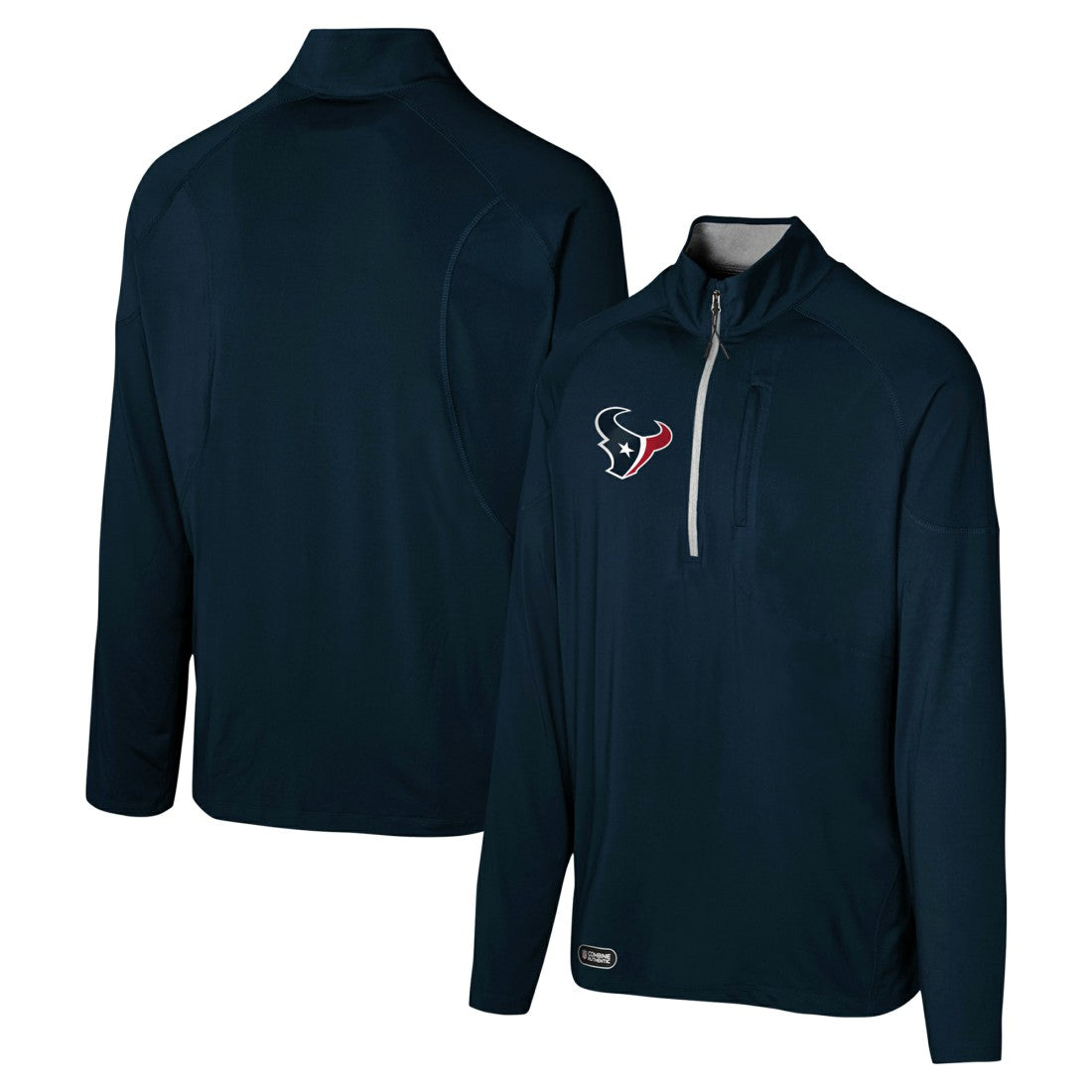Houston Texans Grind Iron Quarter-Zip Top - Navy online