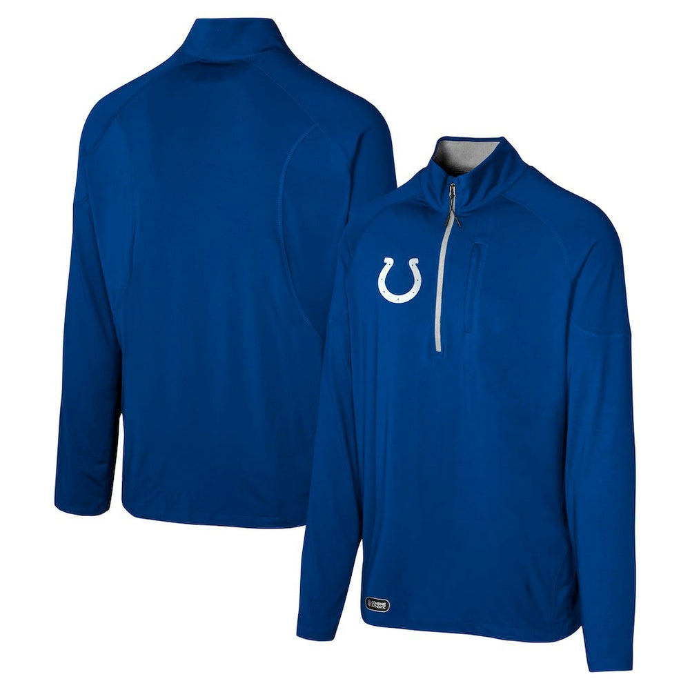 Indianapolis Colts Grind Iron Quarter-Zip Top - Royal for sale
