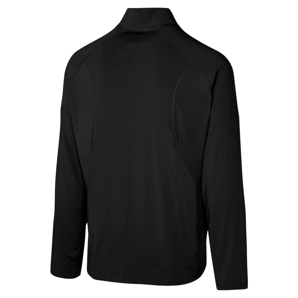 Carolina Panthers Grind Iron Quarter-Zip Top - Black cheap