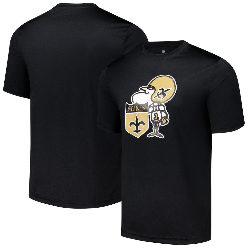 New Orleans Saints Stadium Retro T-Shirt - Black outlet