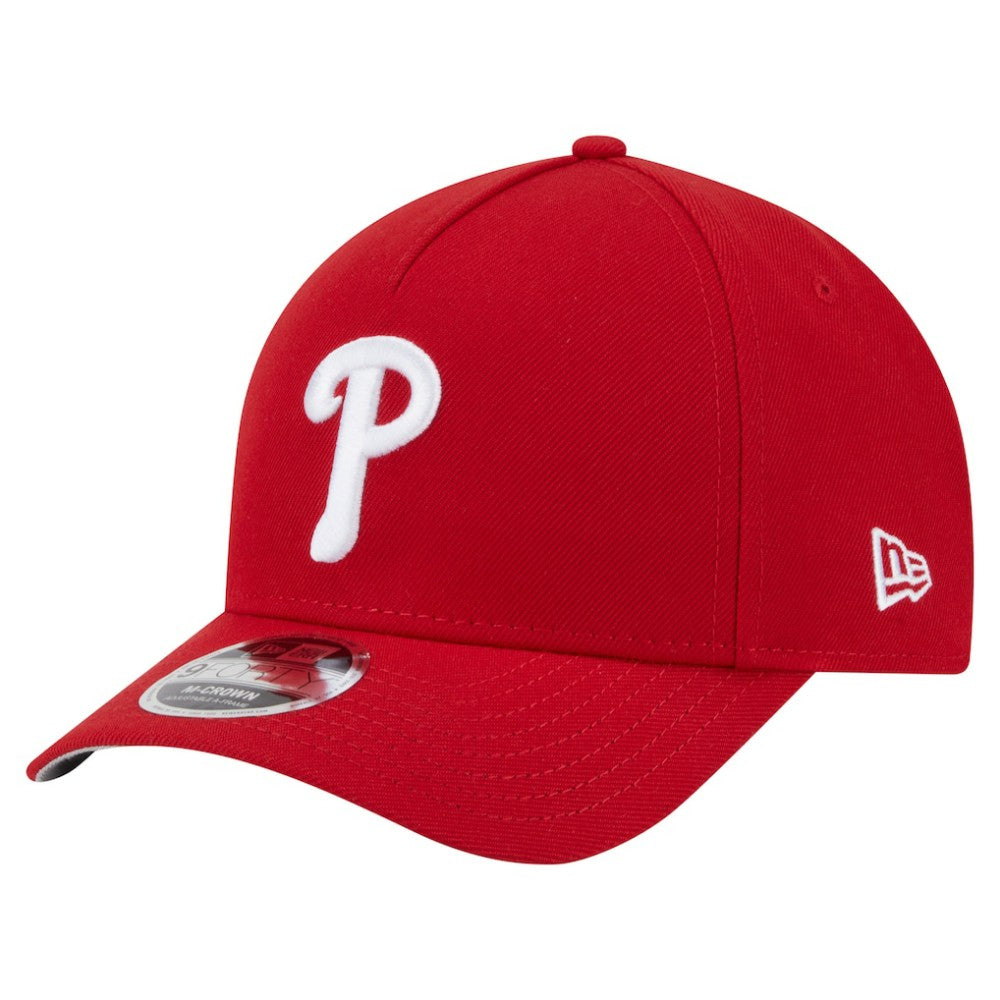 Philadelphia Phillies 9FORTY M-Crown Adjustable Hat - Red | New Era