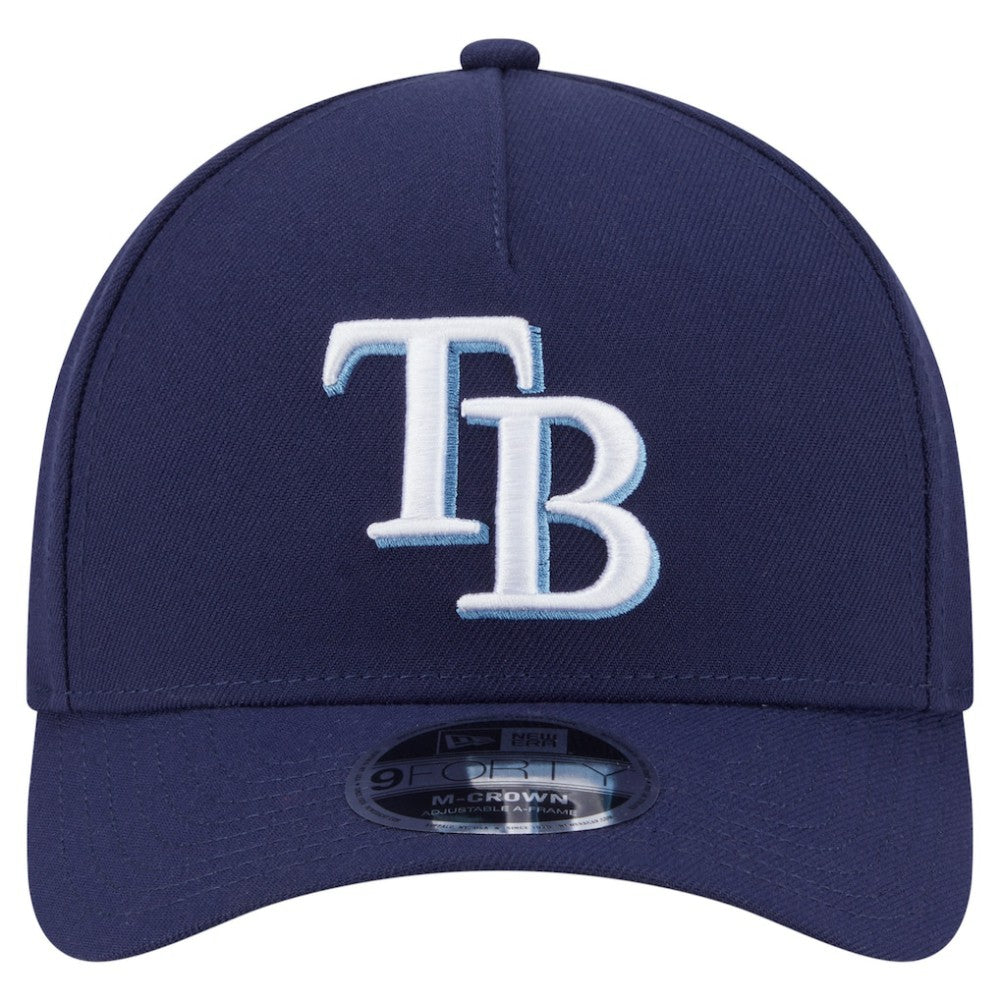 Tampa Bay Rays 9FORTY M-Crown Adjustable Hat - Navy | New Era