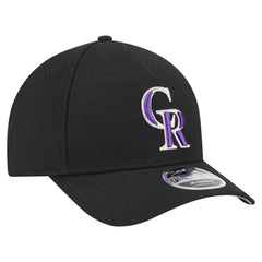 Colorado Rockies 9FORTY M-Crown Adjustable Hat - Black | New Era