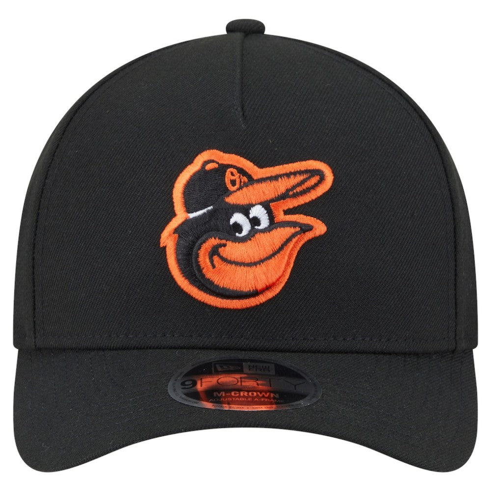 Baltimore Orioles 9FORTY M-Crown Adjustable Hat - Black | New Era