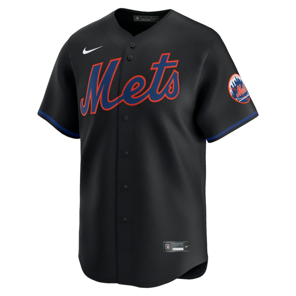 New York Mets Alternate Limited Jersey - Black | Nike