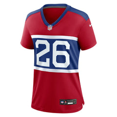 Devin Singletary New York Giants Women's Alternate Game Jersey - Century Red | Nike discount