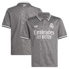 Real Madrid Originals Youth 2024/25 Third Replica Jersey - Charcoal | Adidas sale