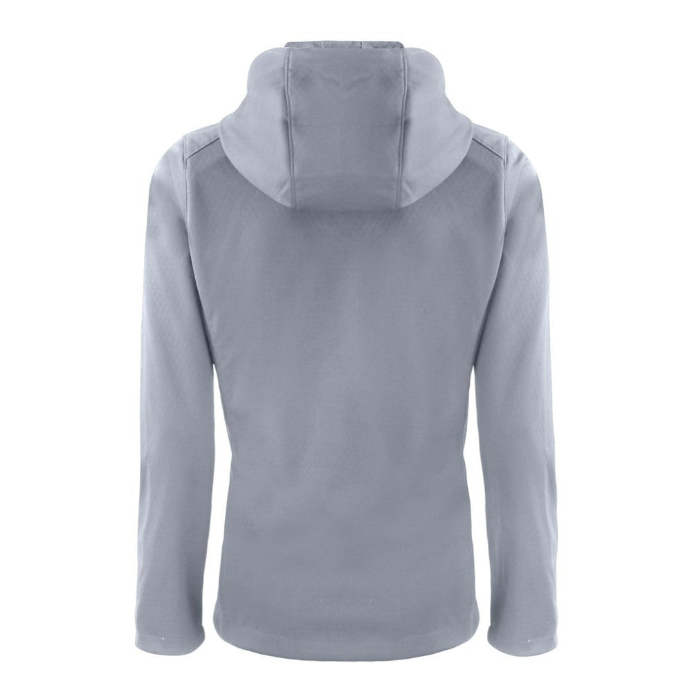 Minnesota Twins Cutter & Buck Women's Evoke Eco Softshell Recycled Full-Zip Hoodie Jacket - Gray
