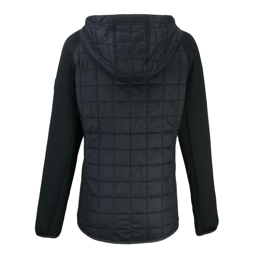 Detroit Tigers Cutter & Buck Women's Rainier Primaloft Eco Full-Zip Hybrid Jacket - Black