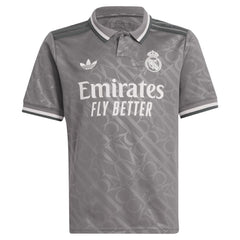 Real Madrid Originals Youth 2024/25 Third Replica Custom Jersey - Charcoal | Adidas cheap
