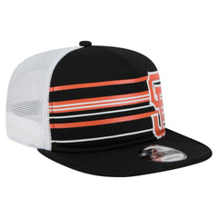 San Francisco Giants 9FIFTY A-Frame Trucker Snapback Hat - Black | New Era