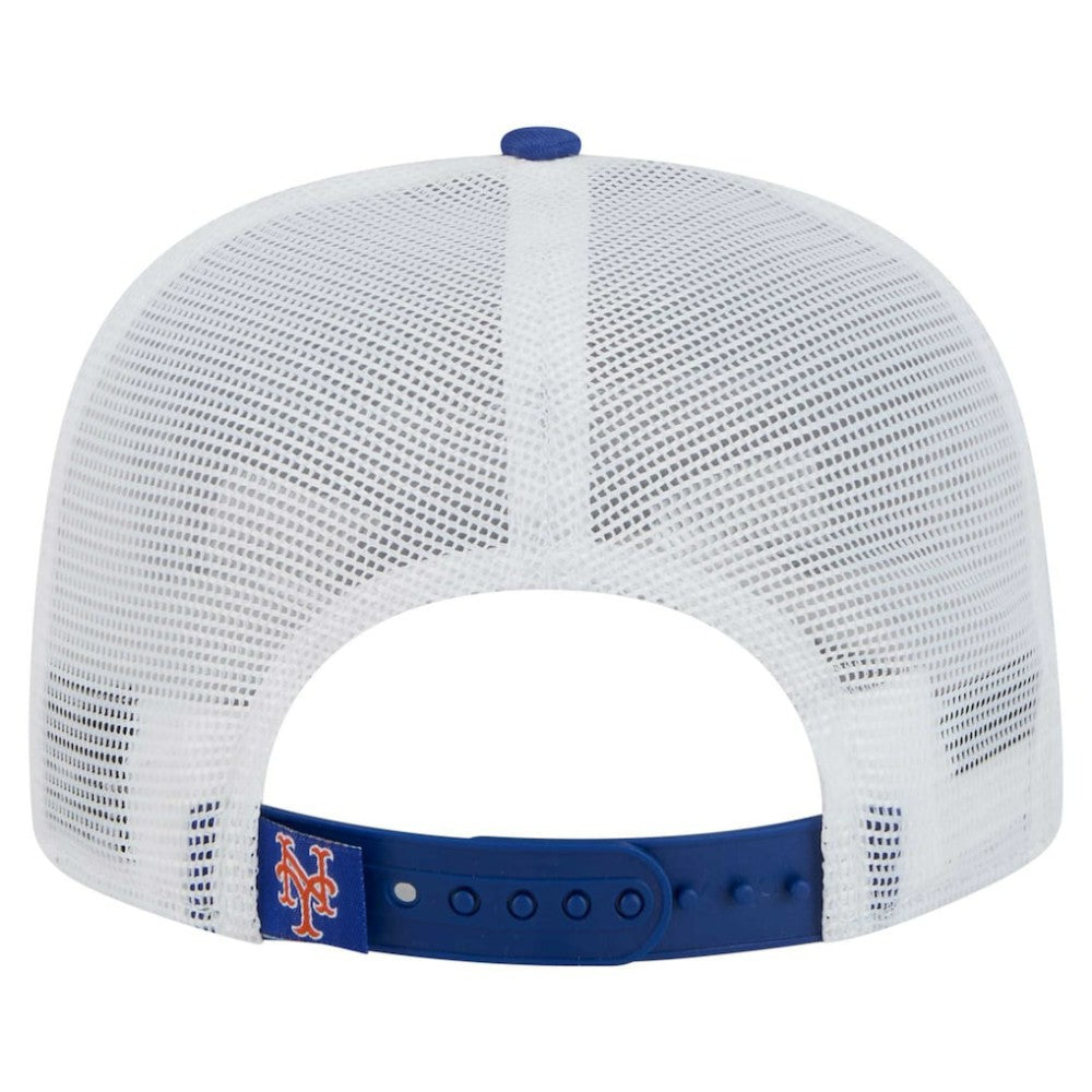 New York Mets 9FIFTY A-Frame Trucker Snapback Hat - Royal | New Era