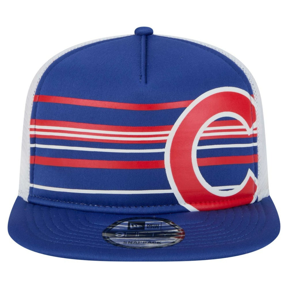 Chicago Cubs 9FIFTY A-Frame Trucker Snapback Hat - Royal | New Era