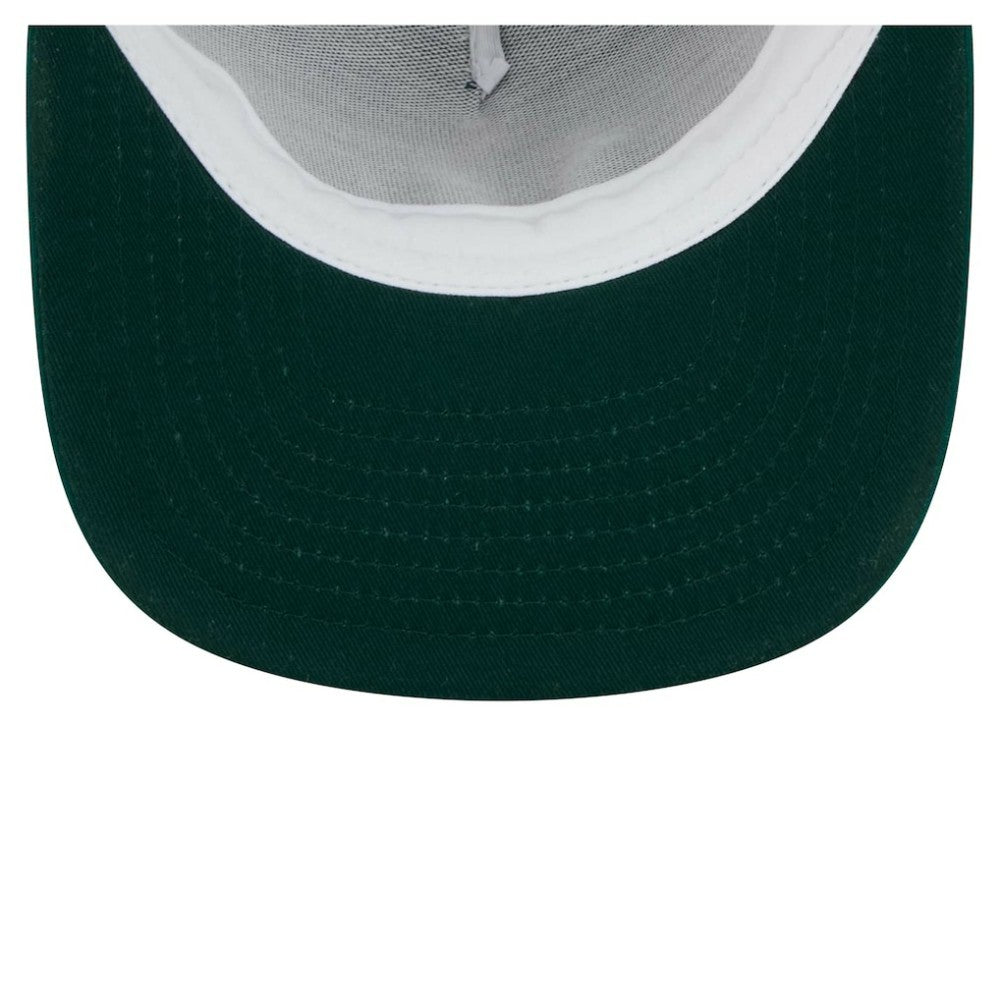 Athletics 9FIFTY A-Frame Trucker Snapback Hat - Green | New Era