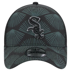 Chicago White Sox 9FORTY A-Frame Trucker Adjustable Hat - Black | New Era