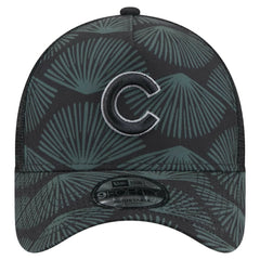 Chicago Cubs 9FORTY A-Frame Trucker Adjustable Hat - Black | New Era
