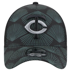 Minnesota Twins 9FORTY A-Frame Trucker Adjustable Hat - Black | New Era