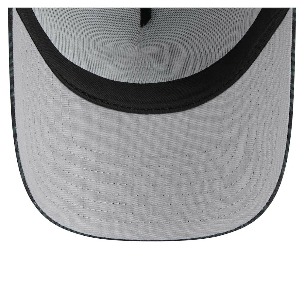 Athletics 9FORTY A-Frame Trucker Adjustable Hat - Black | New Era