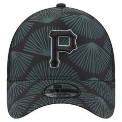 Pittsburgh Pirates 9FORTY A-Frame Trucker Adjustable Hat - Black | New Era