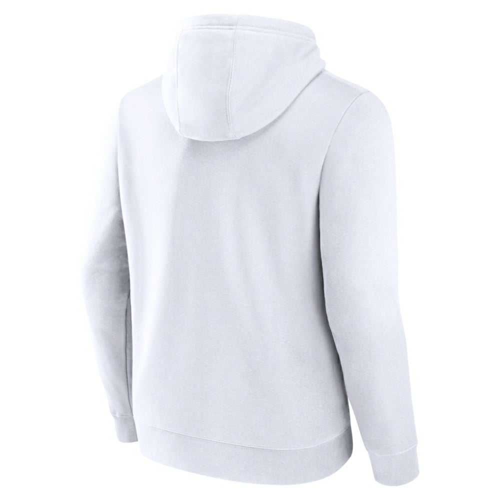 Utah Mammoth Fanatics Draft Logo Pullover Hoodie White