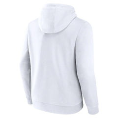 Utah Mammoth Fanatics Secondary Logo Pullover Hoodie White