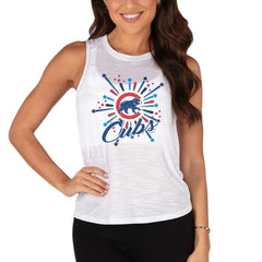 Chicago Cubs Concepts Sport Women's Infuse Tank Top - White