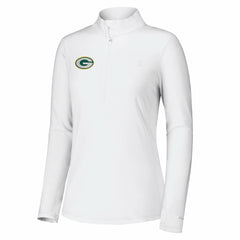 Green Bay Packers Women's Sport Playa Vista IslandZone Quarter-Zip Jacket - White online