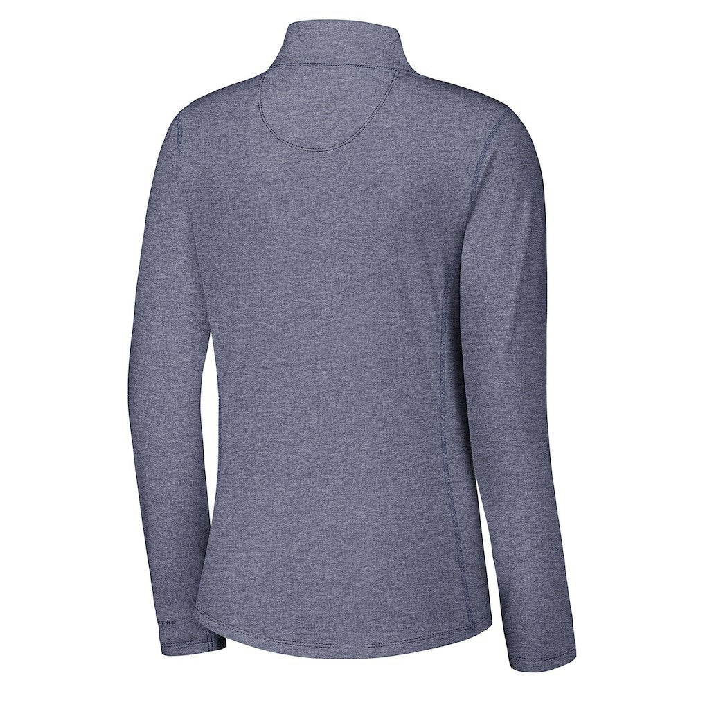 Seattle Seahawks Women's Sport Playa Vista IslandZone Quarter-Zip Jacket - Navy outlet