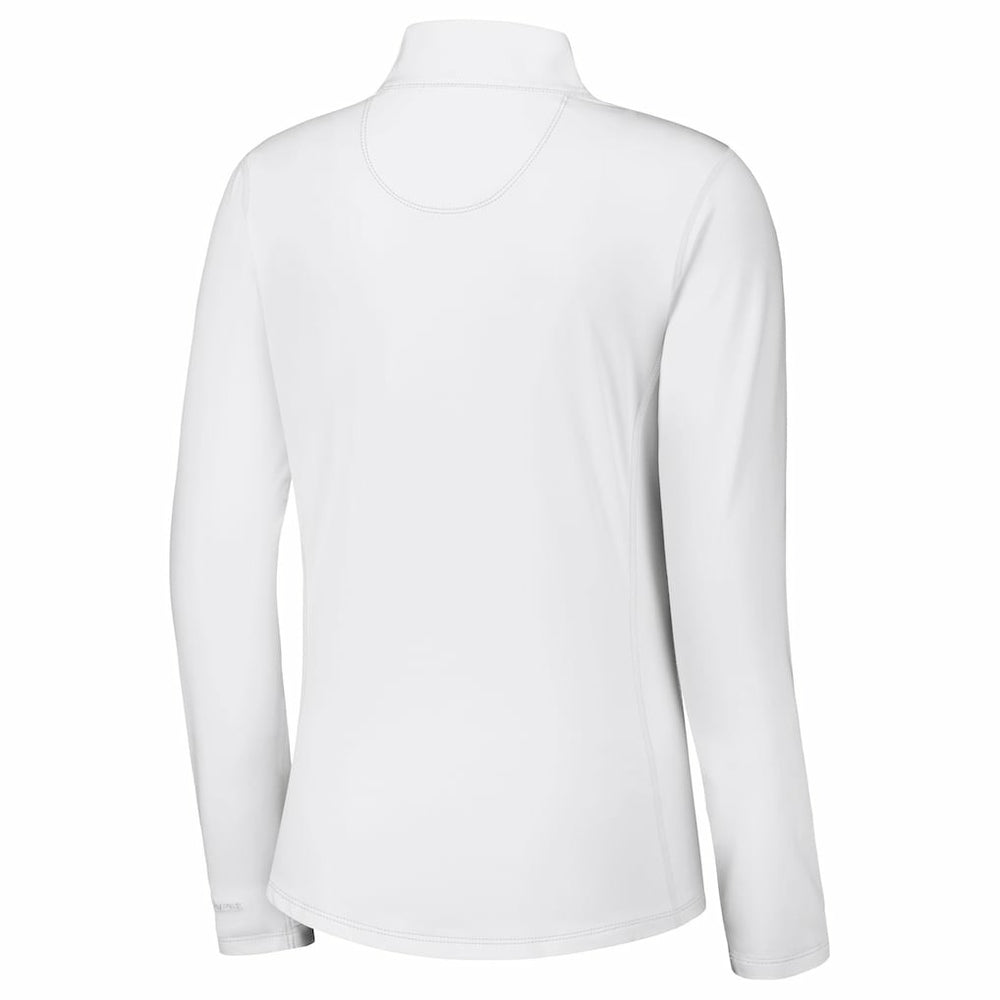 Indianapolis Colts Women's Sport Playa Vista IslandZone Quarter-Zip Jacket - White sale