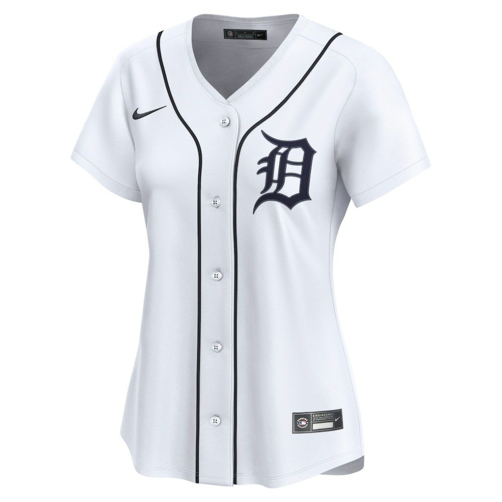 Detroit Tigers Women's Home Limited Jersey - White | Nike